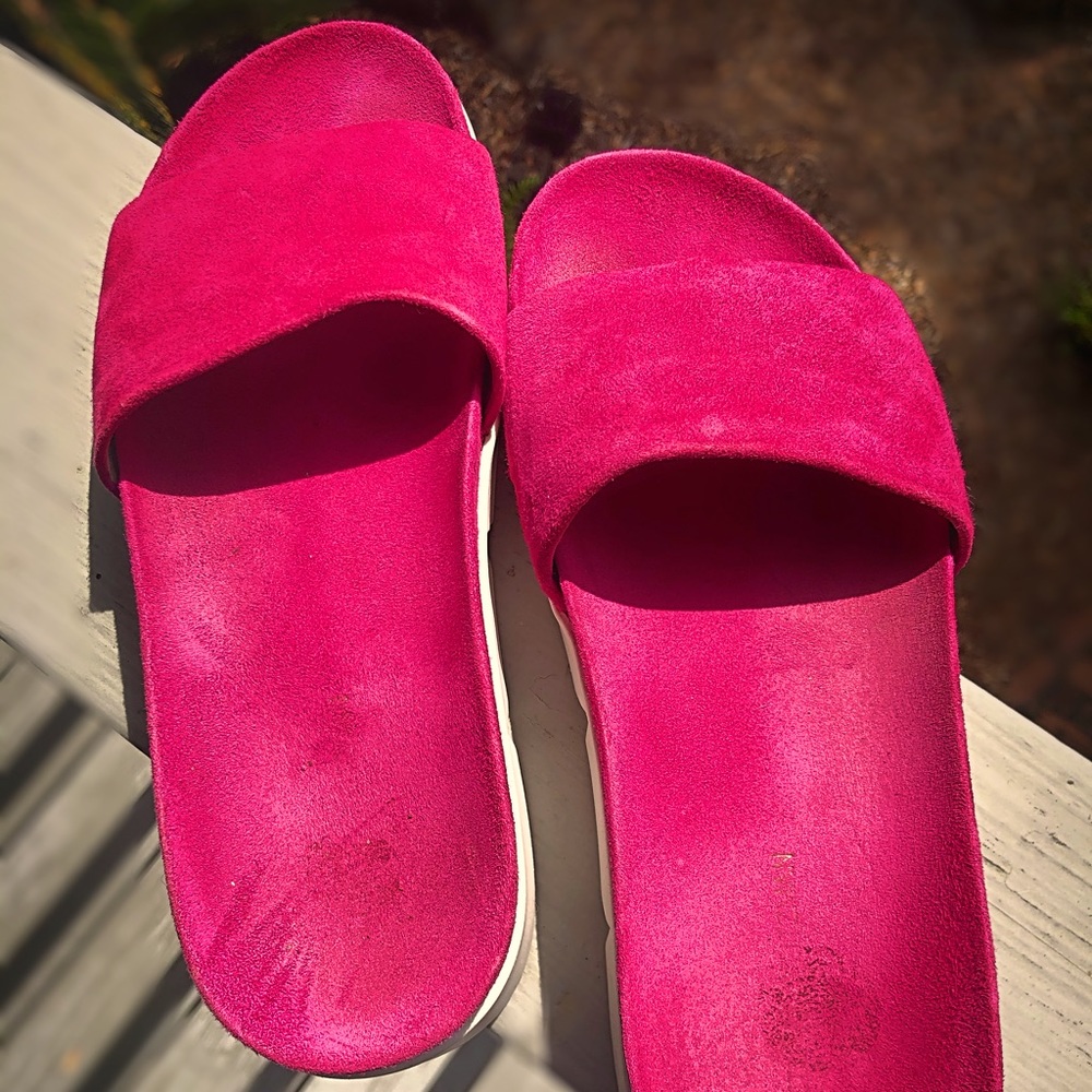 Stuart Weitzman Platform Slides - image 1